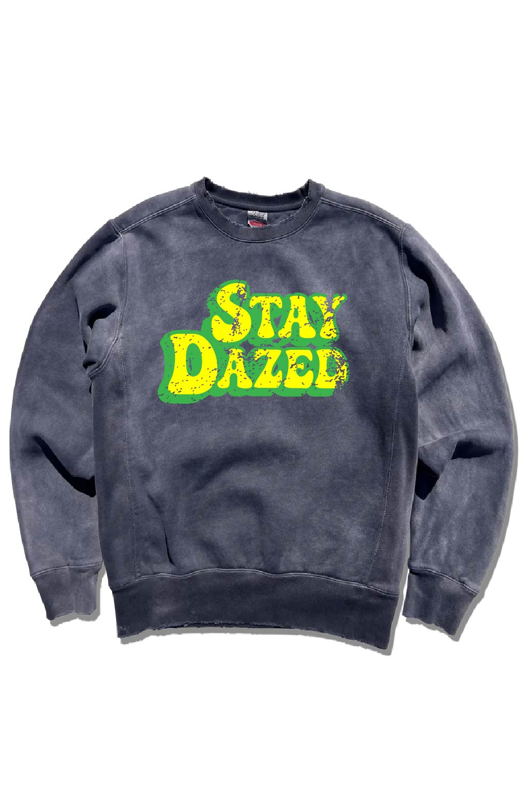 "Stay Dazed" Garment Wash Crewneck Sweatshirt
